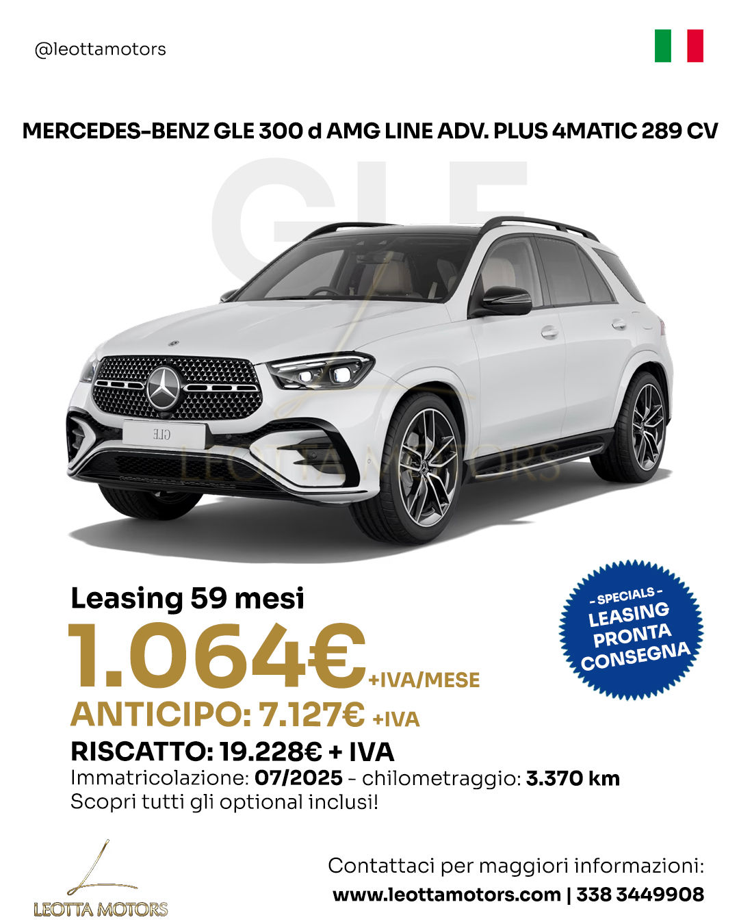 MERCEDES-BENZ GLE 300 d AMG LINE ADV. PLUS 4MATIC MHEV 289 CV AUT.