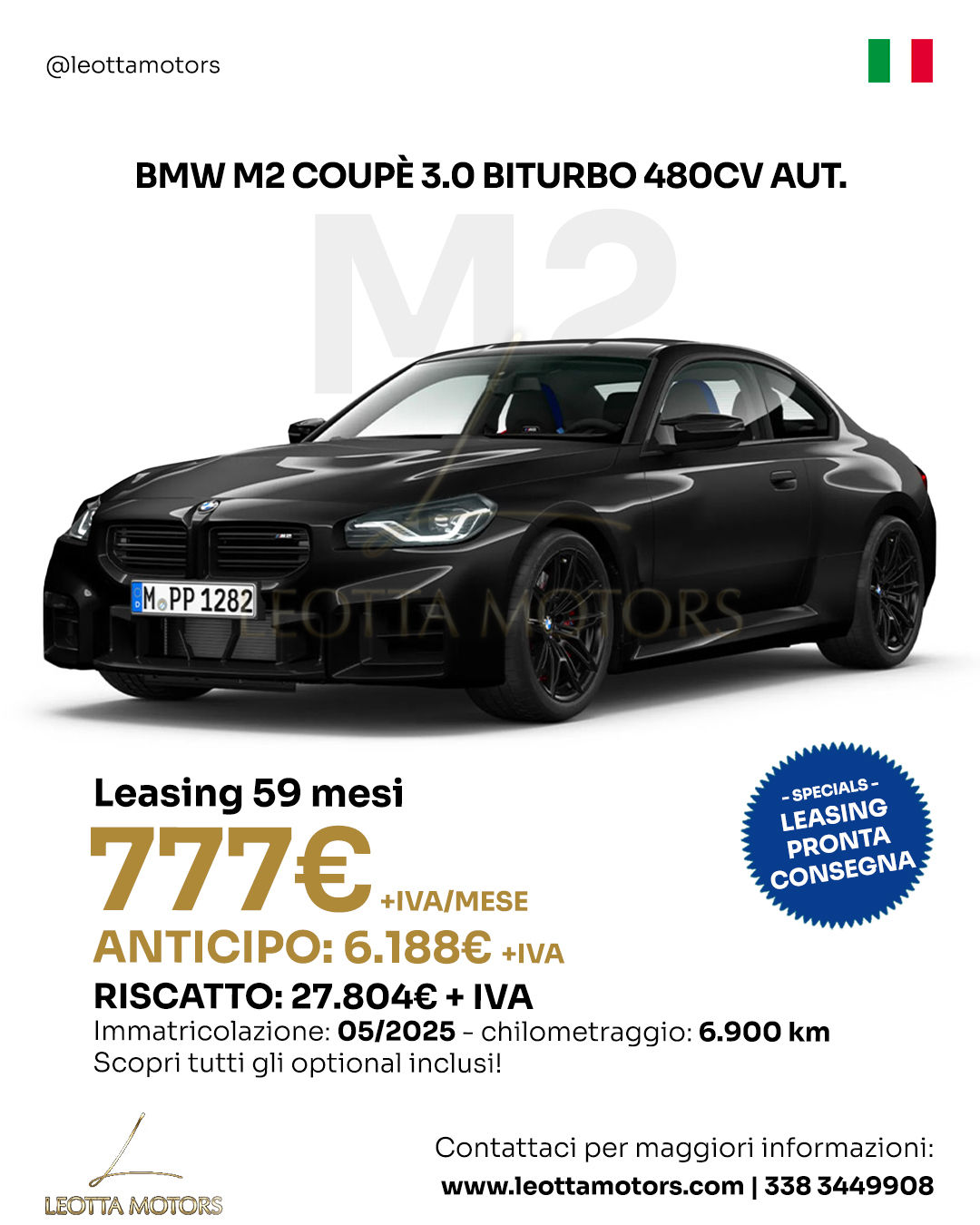 BMW M2 COUPE 3.0 BITURBO 480CV AUT.