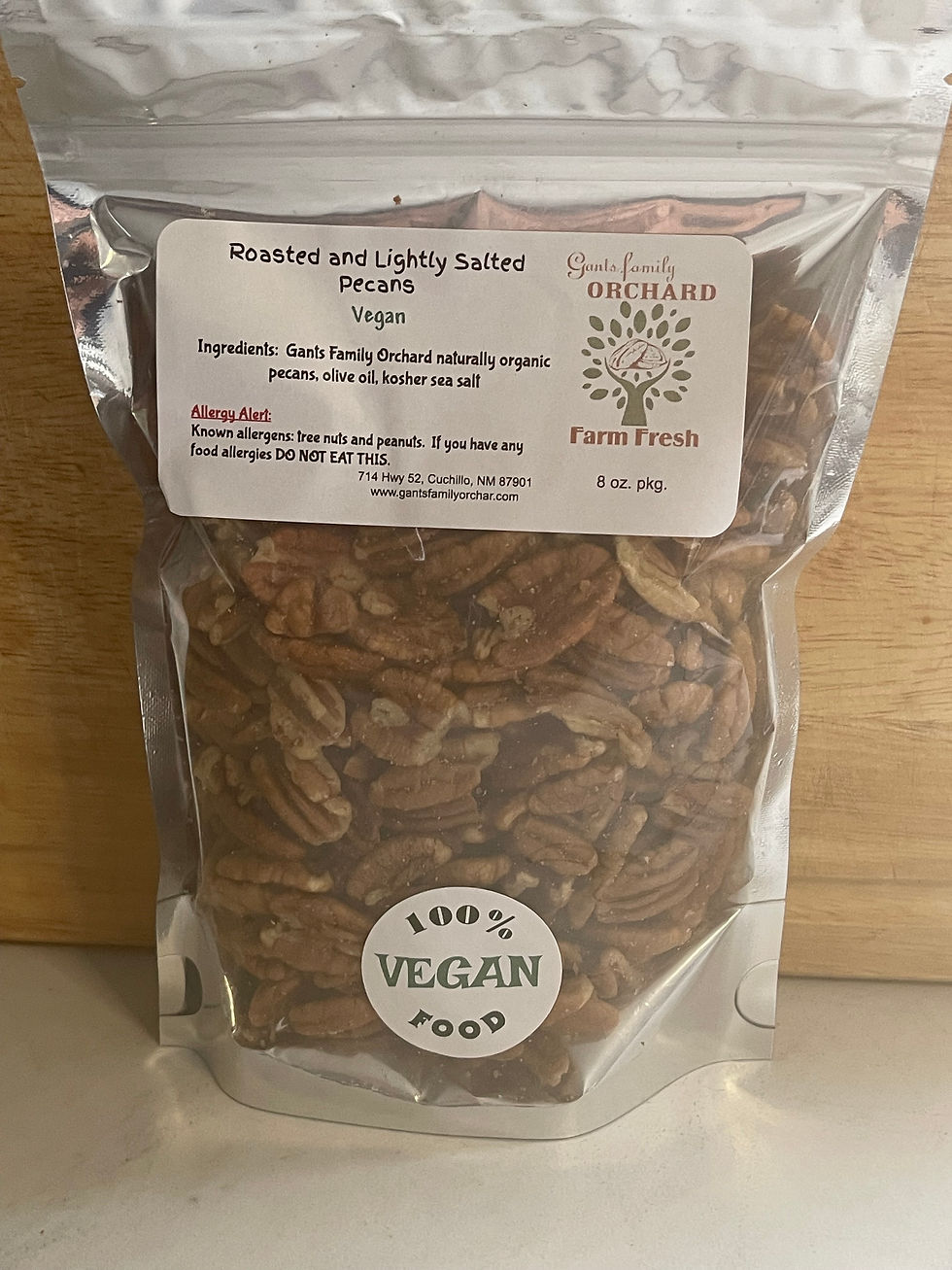 Lightly Salted Pecans VEGAN image