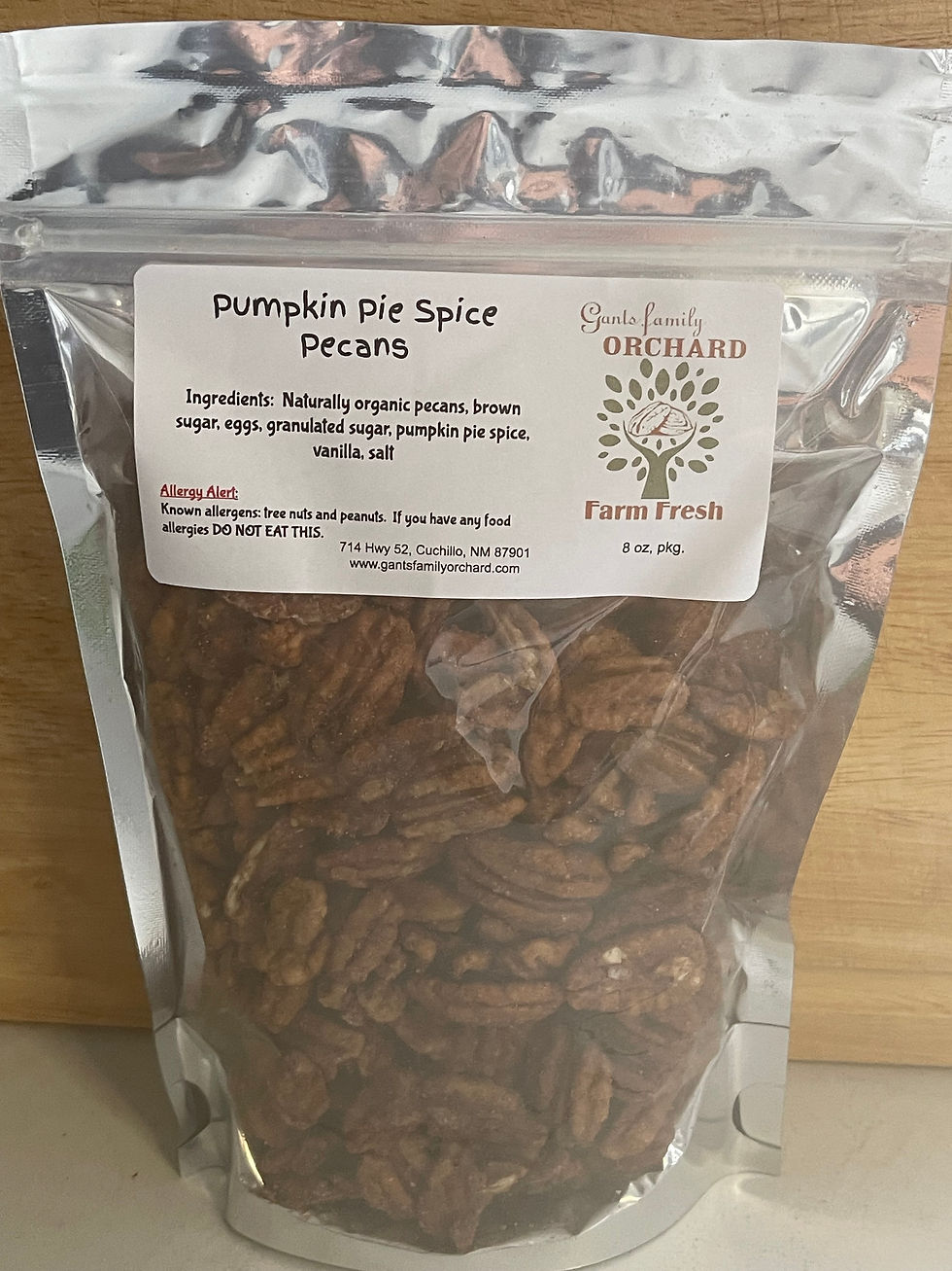 Pumpkin Pie Spice Pecans image