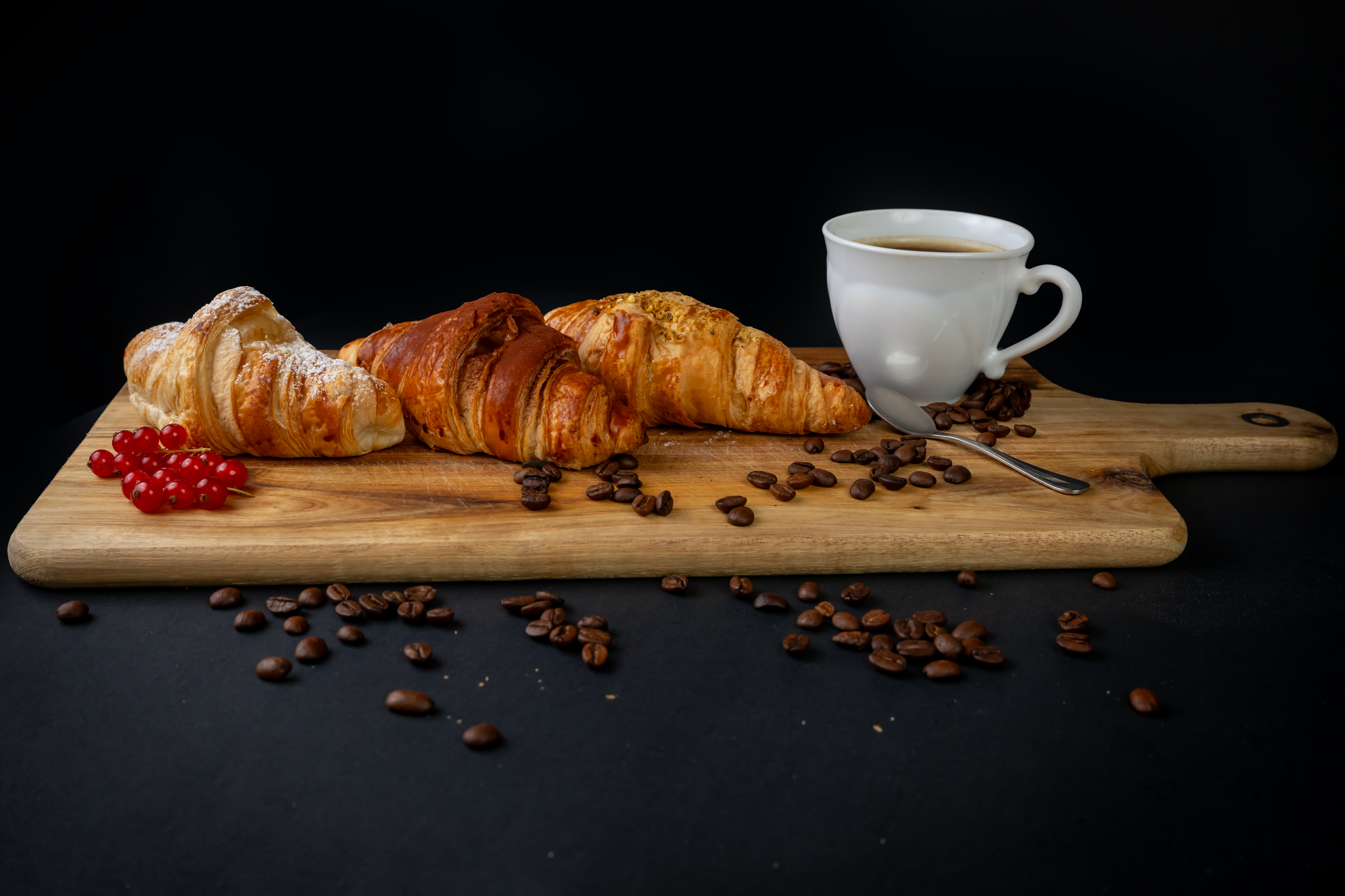 Arranged Food and Objects