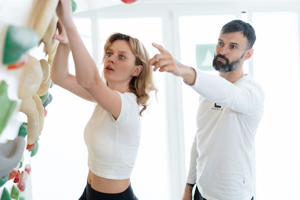 bouldern therapie