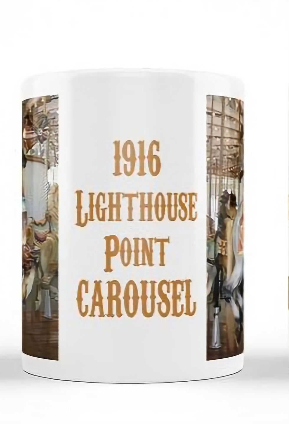 Thumbnail: Lighthouse Point Park Carousel Coffee Mug