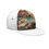 Thumbnail: Bushnell Park Flower Basket Flat-Brim Baseball Cap With Box