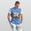 Thumbnail: Lighthouse Point Park Carousel Blue T-Shirt Grey Jumper Horse Outside Row Horse