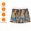 Thumbnail: Bushnell Park Carousel Tan Horse with Blue Trapings Men's Mesh Shorts