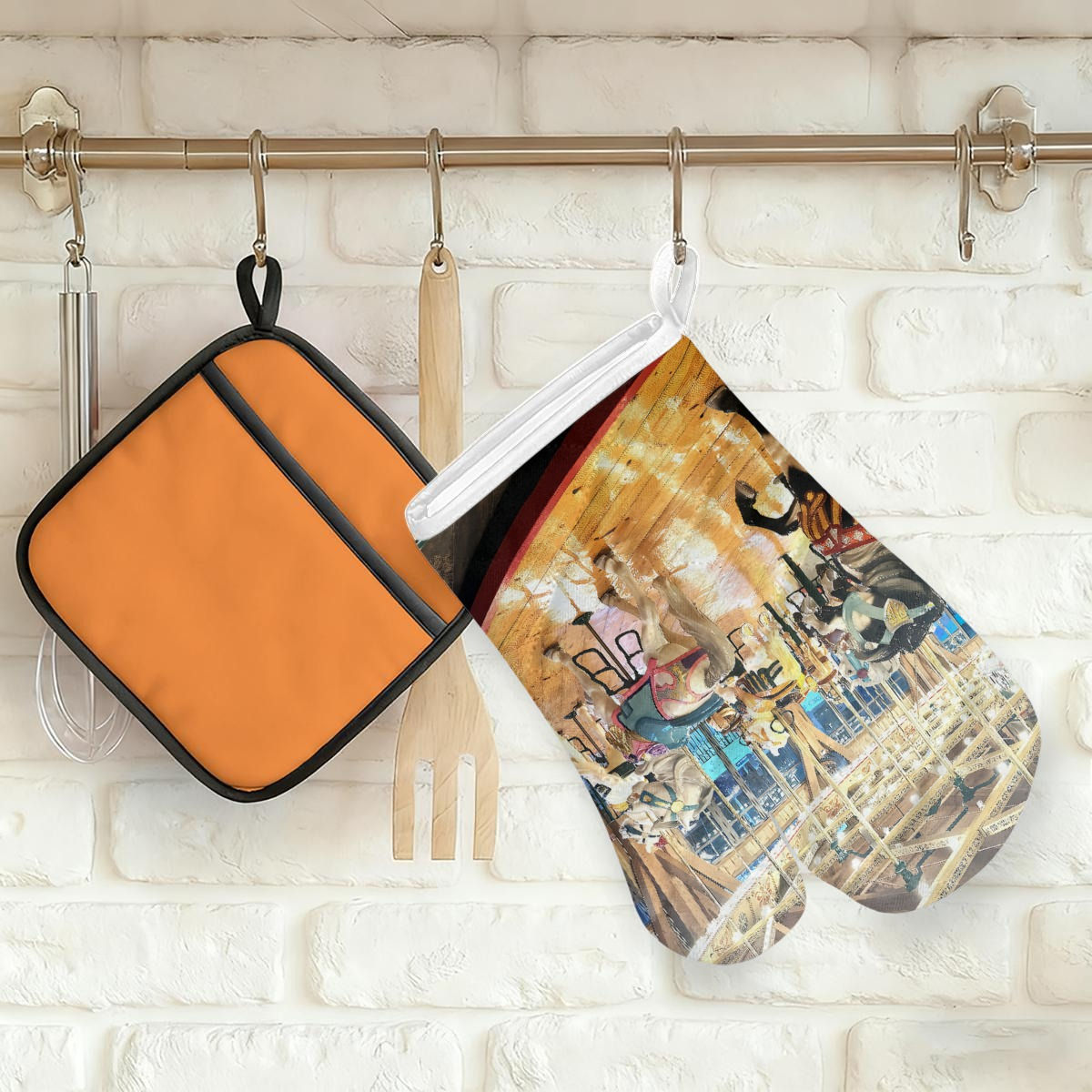 Carousel Kitchen Heat-Resistant Glove - Single Pack