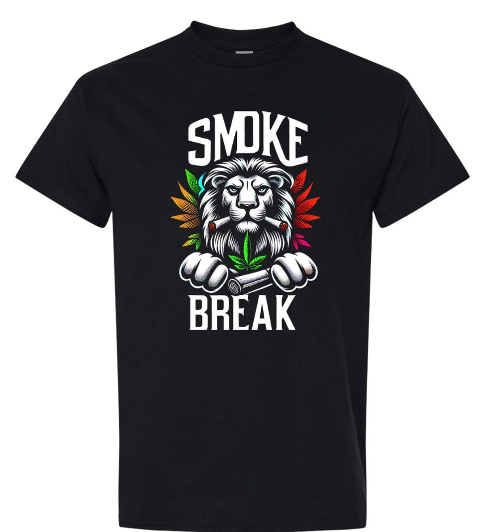 Black Smoke Break T-shirt