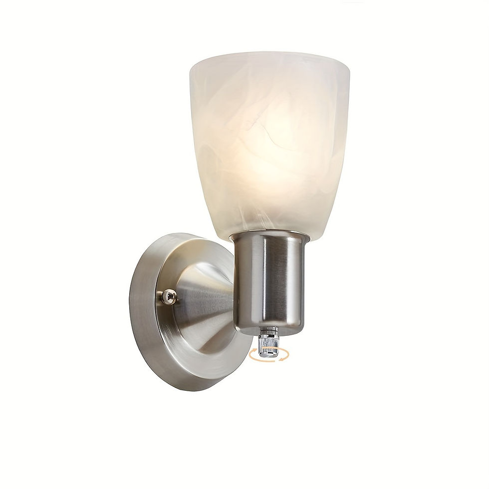 Thumbnail: 2pcs Modern Wall Sconces For Bathroom And Living Room, Matte Black Vanity Light