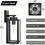 Thumbnail: Beslowe 2-Pack Outdoor Lights, Exterior Lanterns, Porch Sconces Wall Mounted Lig