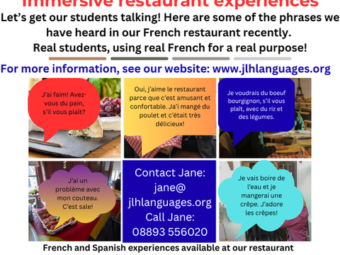 Promoting speaking