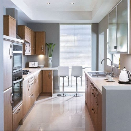 Cocinas con Barra, una alternativa para espacios pequeños.