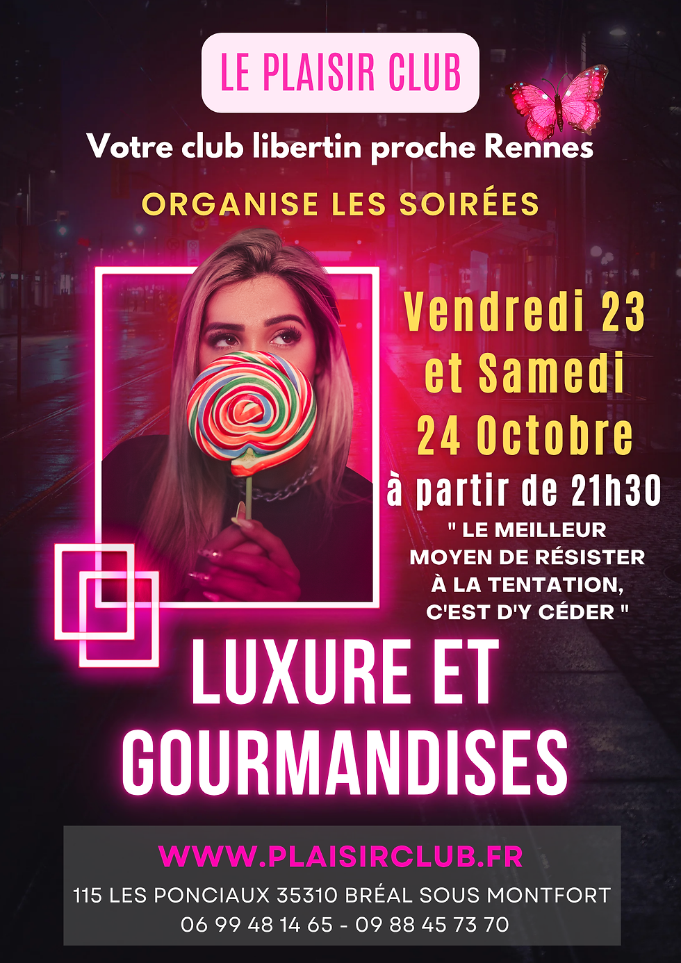 Luxure et Gourmandises