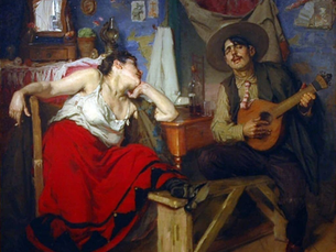 «O Fado» José Vital Branco Malhoa
