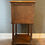 Thumbnail: Antique French Marble Top Walnut Bedside Cabinet/Pot Cupboard