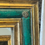 Thumbnail: Green & Gilt Painted Wall Mirror
