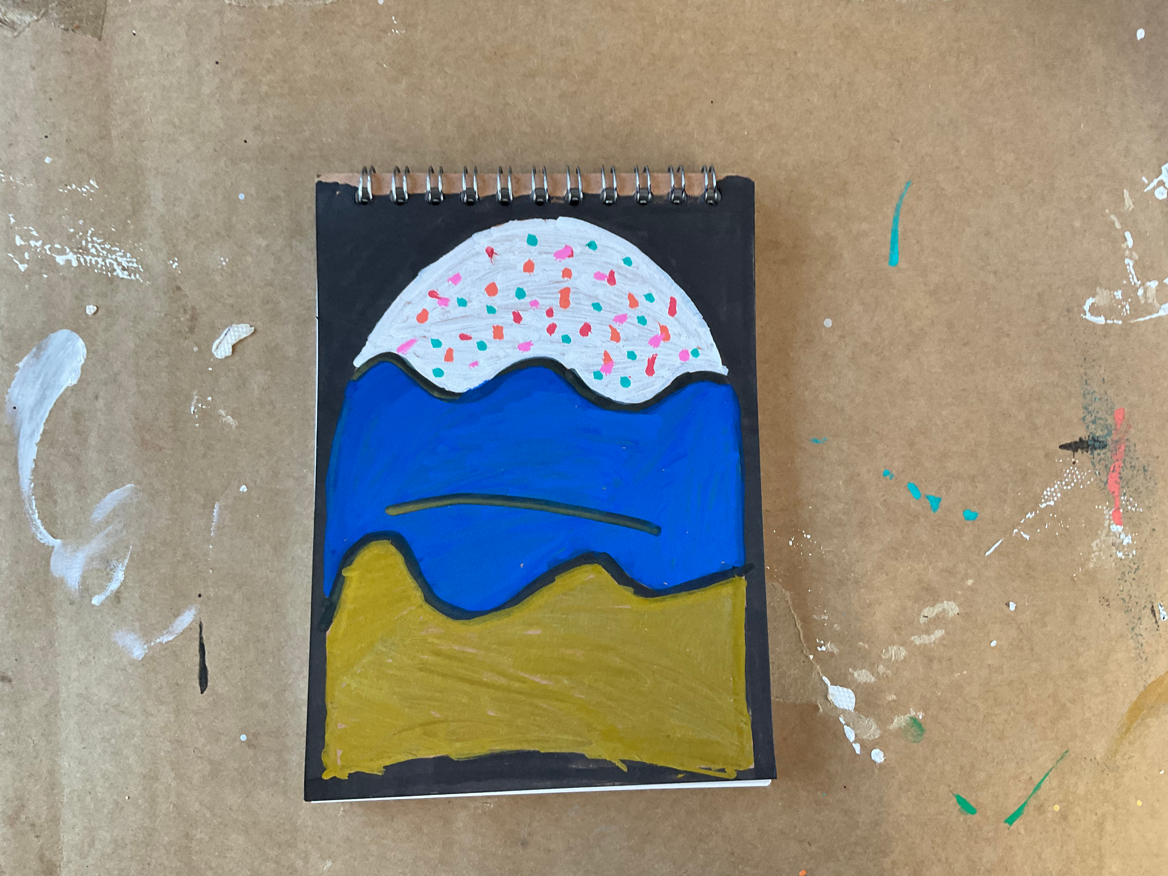 the ice pop notebook