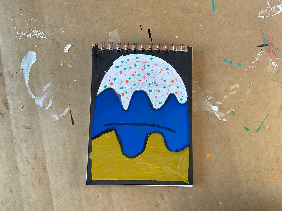 Thumbnail: Hand-Painted Ice Pop Sketchbook 🍦