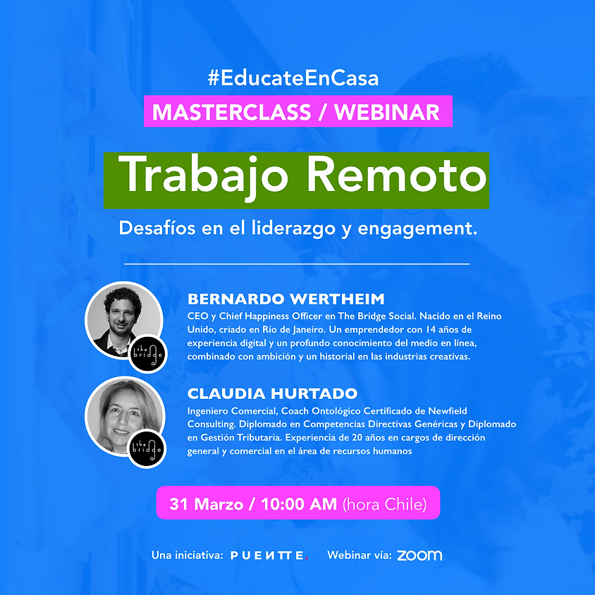 Trabajo Remoto: Desafíos en el liderazgo y engagement.