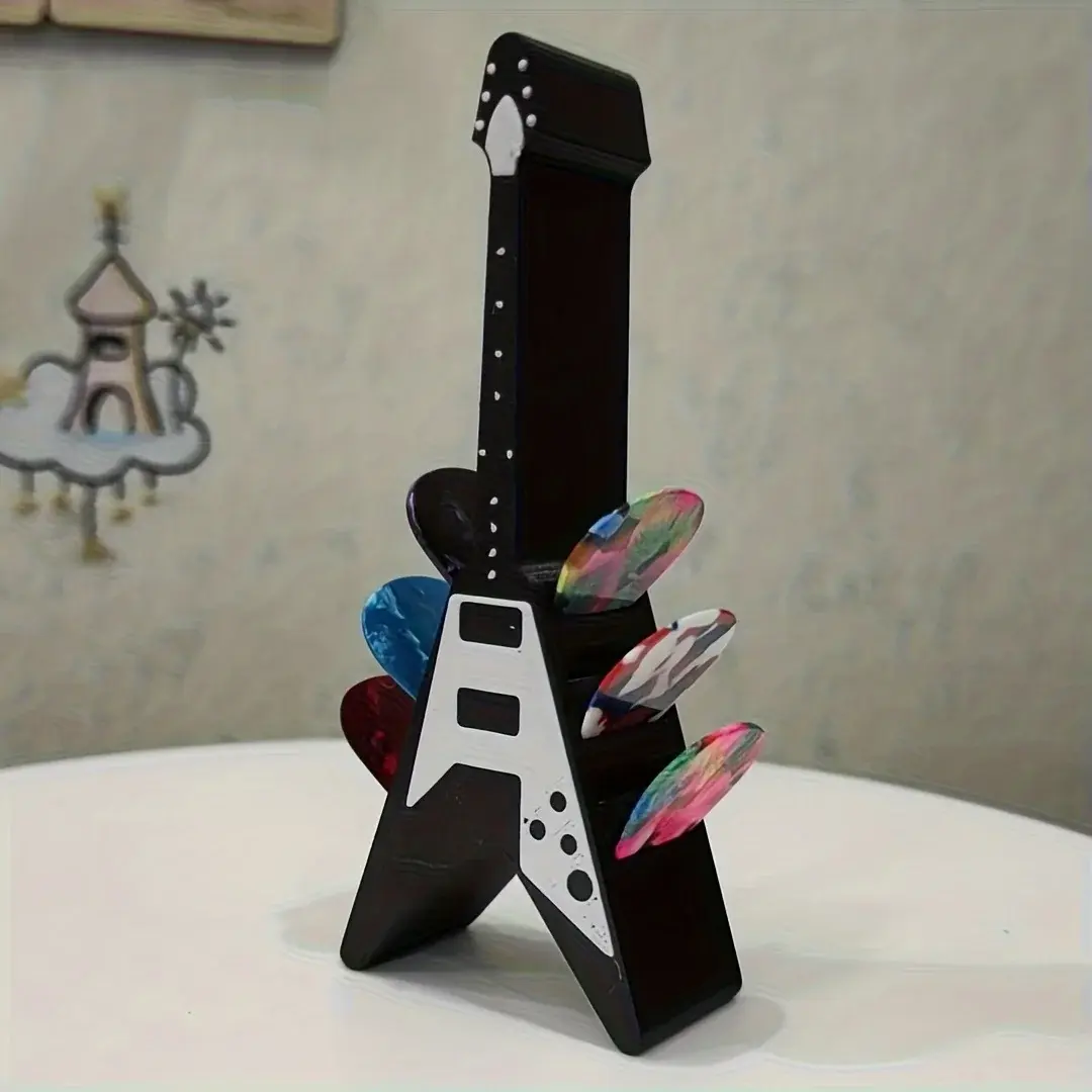 Guitar Pick Display Holder, Storage Box Set for Guitar Players