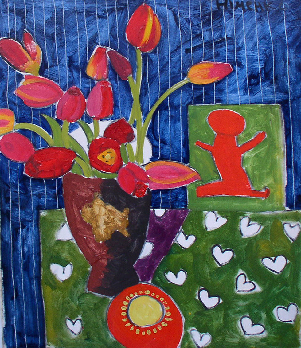 Stillife with red boy