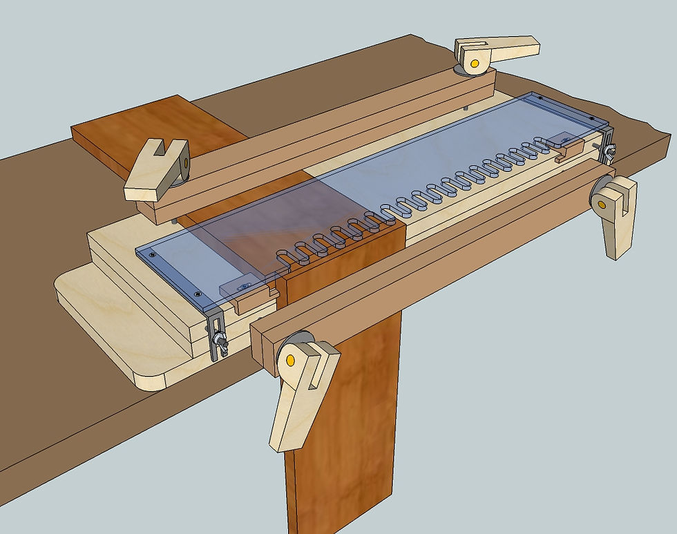 Routing Machine Dovetail-Cut Jig
