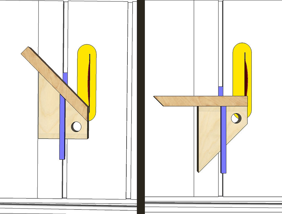 A Quick & Repetative 45 - 90 Jig