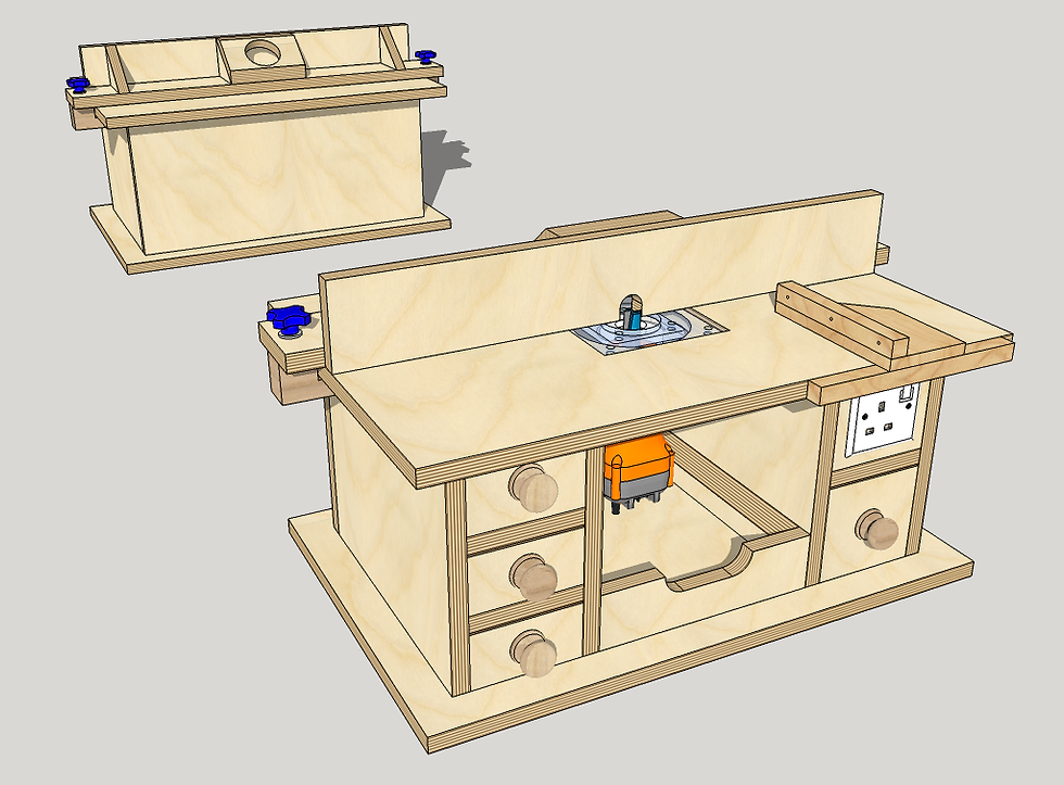 Benchtop Router Table