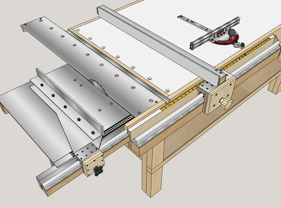 Inverted-Sliding-Circular-Saw-Table