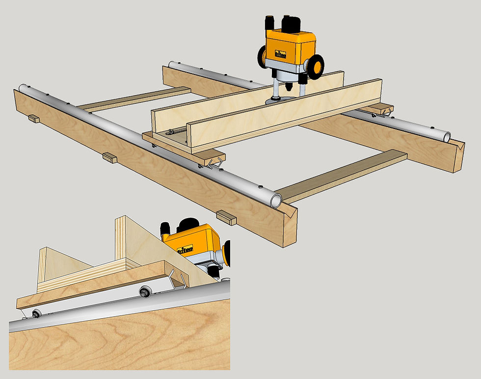 Router Flattening Jig