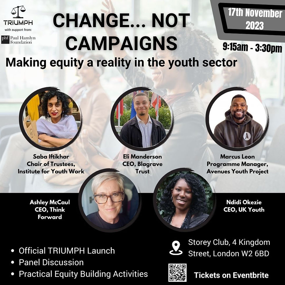 CHANGE... Not Campaigns! - 17th November 2023