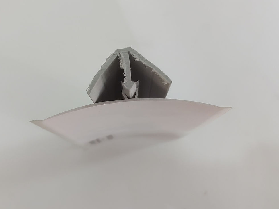 Miniatura: Media Caña PVC 10 cm x 3 metros