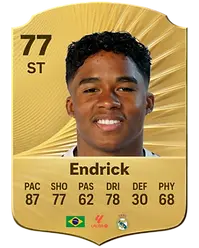 Endrick EA FC 26 Attributes - FUT Card