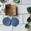 Thumbnail: Leather Circle Earrings