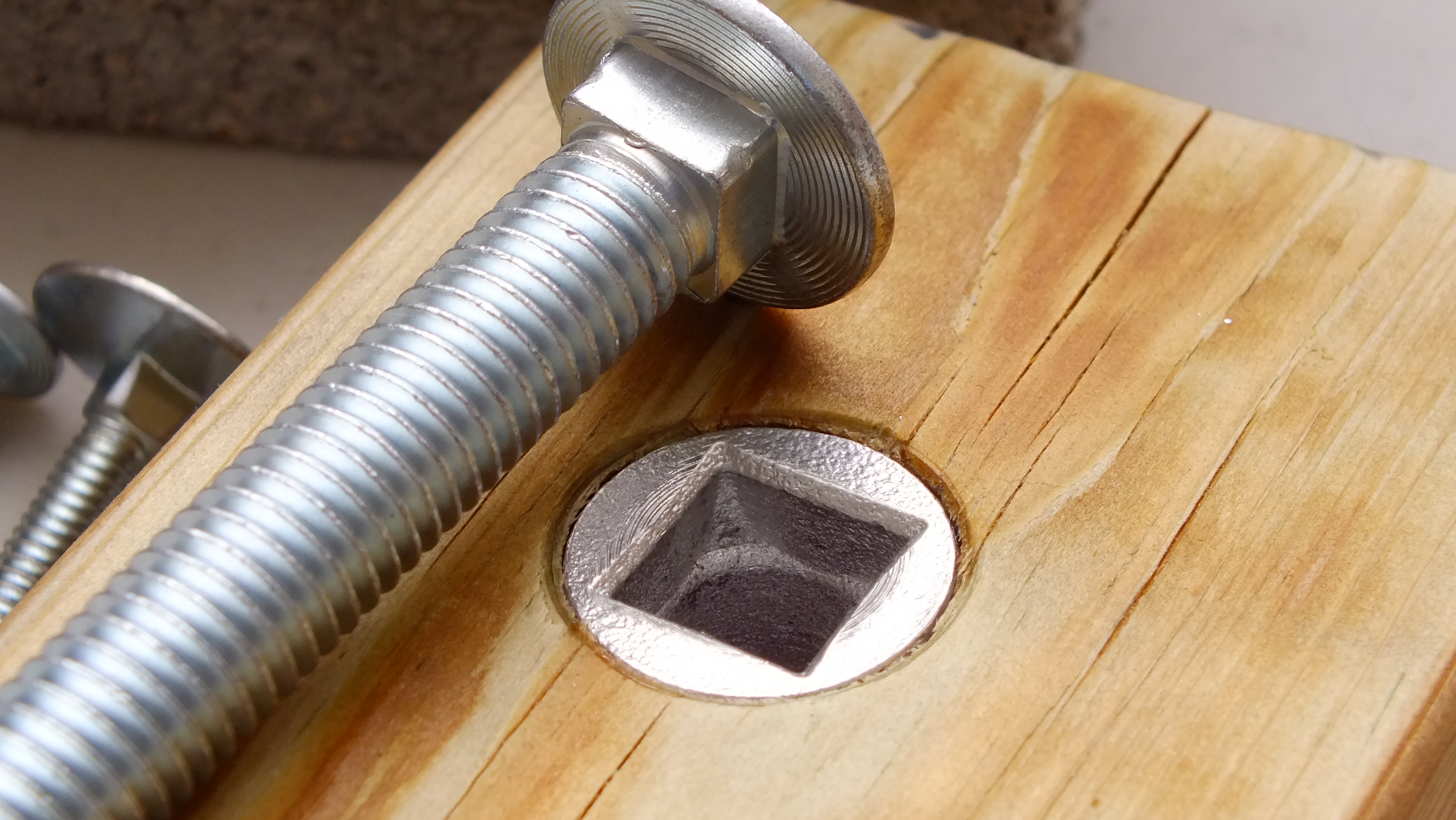 Carriage Bolt Fastener Insert