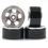 Thumbnail: Yeah Racing ALUMINUM CNC 5 SPOKE BEADLOCK RIM 4PCS FOR AXIAL SCX24 SILVER