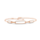Thumbnail: rose gold diamond bracelet