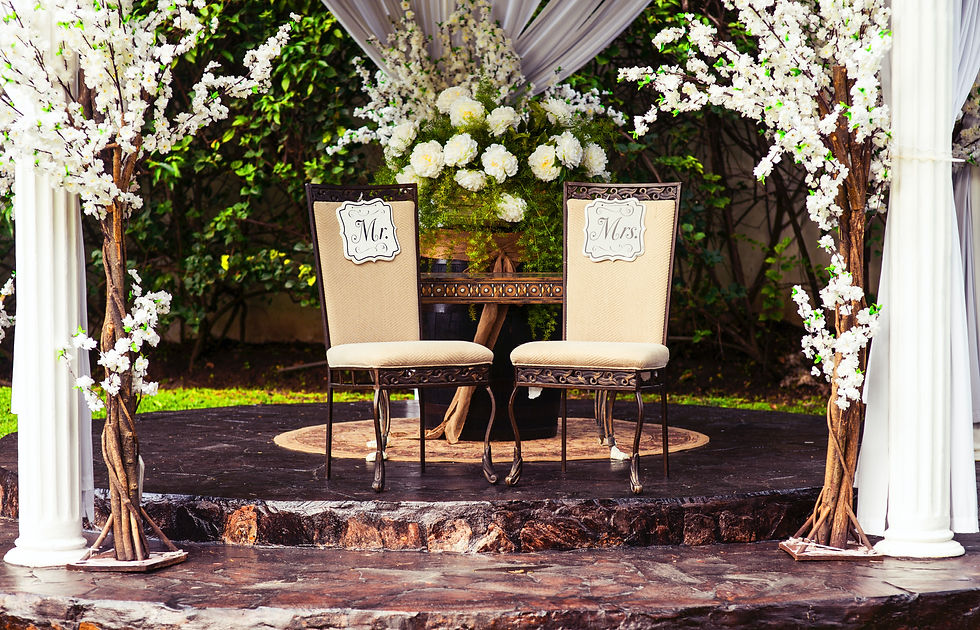 garden wedding theme