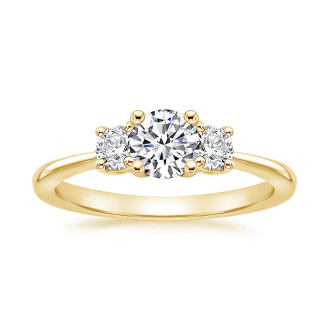 Thumbnail: Round - Trio 4 Prong Setting