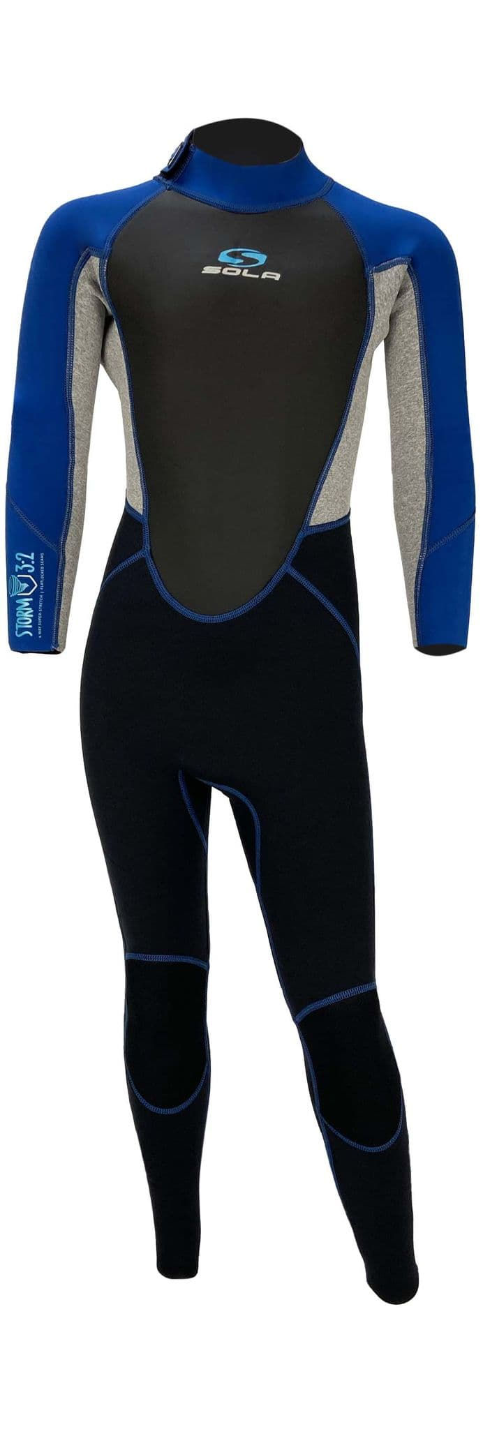 Thumbnail: Sola Storm 3/2 BZ Kids Full Wetsuit