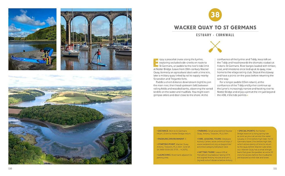 Thumbnail: South West England Paddle Boarding Book