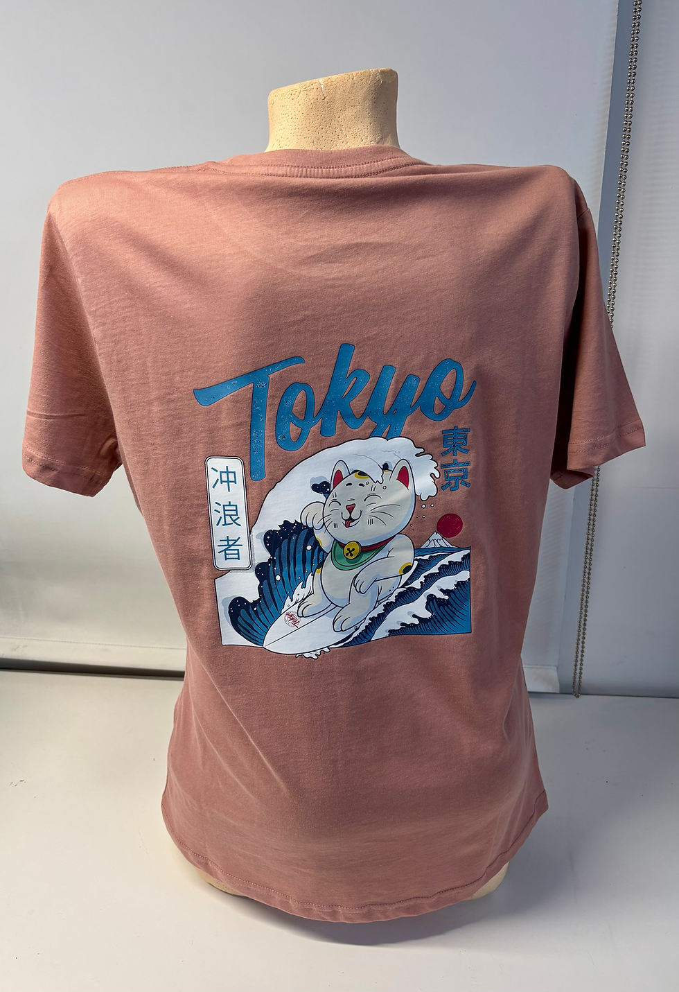 Thumbnail: Ladies fitted Lucky Cat tee