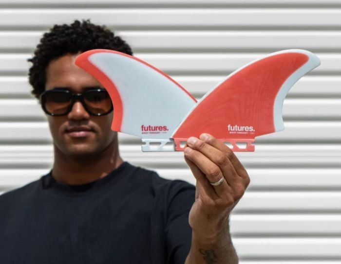 Thumbnail: Futures Mikey FebruaryTwin Keel Fins