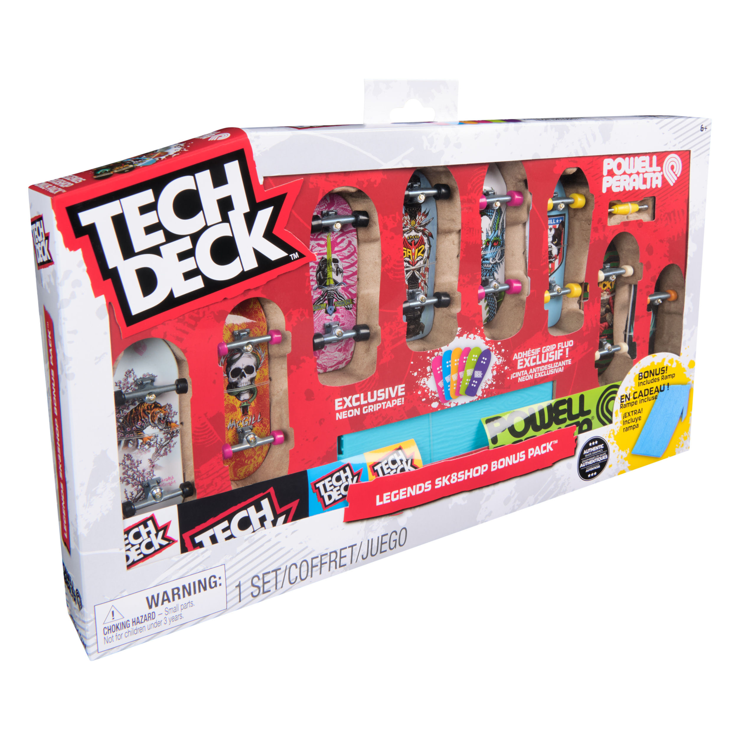 Tech Deck Legends Sk8shop Bonus Pack - 6 PK
