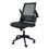 Küçük resim: B1 Katlanır Kollu Çalışma Sandalyesi | Ofis Ve Bilgisayar Koltuğu | Siyah