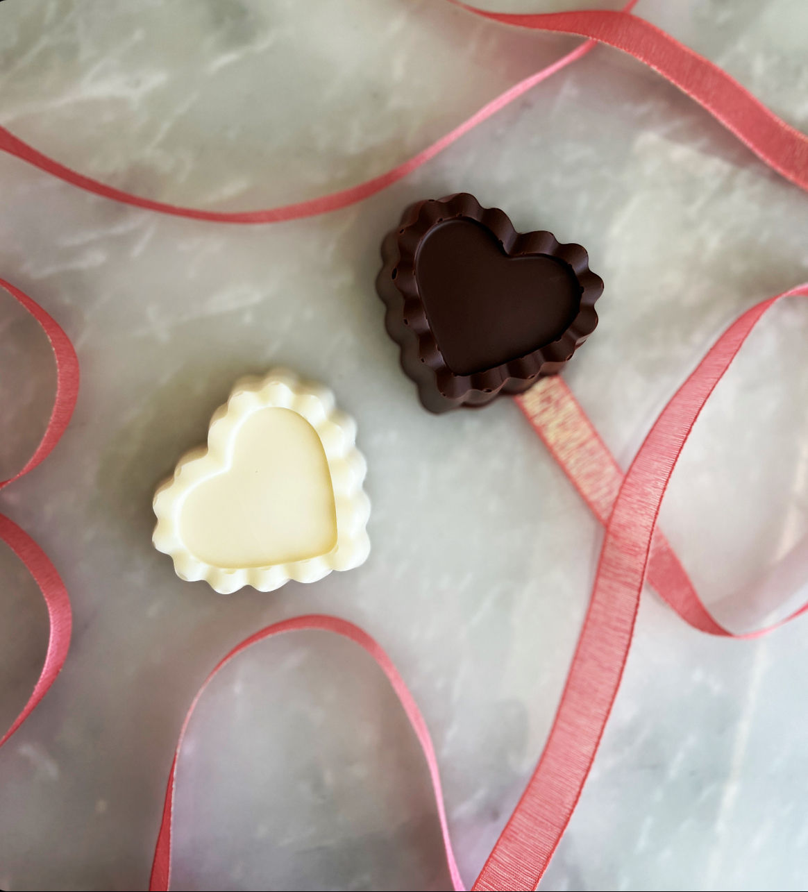 LACE HEART CHOCOLATE COOKIES
