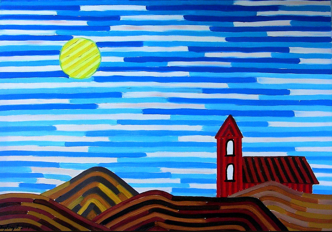 Einsame Kirche, lonely church, 2007