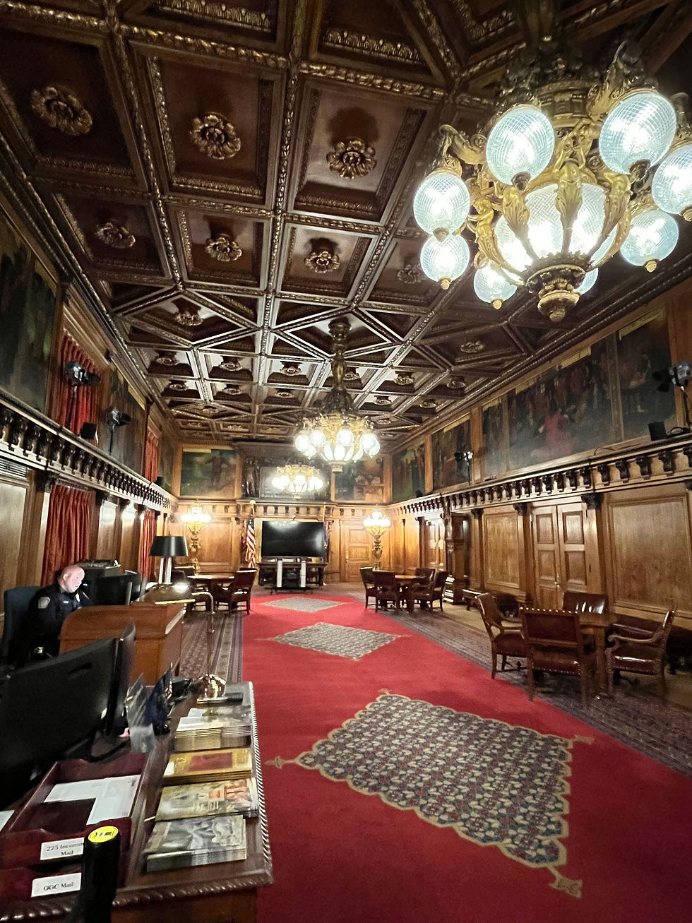 Governor's Reception room.