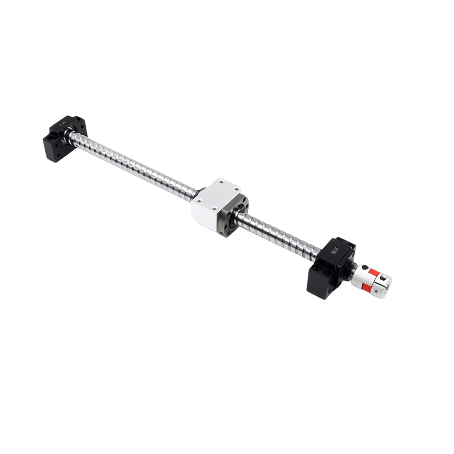 SFU2510 Ball Screw C5 Kit + Nut + BK/BF20 End Support, 200-1500mm