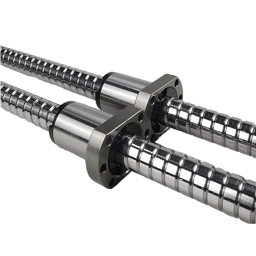 Thumbnail: SFU1610 Ball Screw C5 Kit + Nut + BK/BF12 End Support, 1520-2600mm